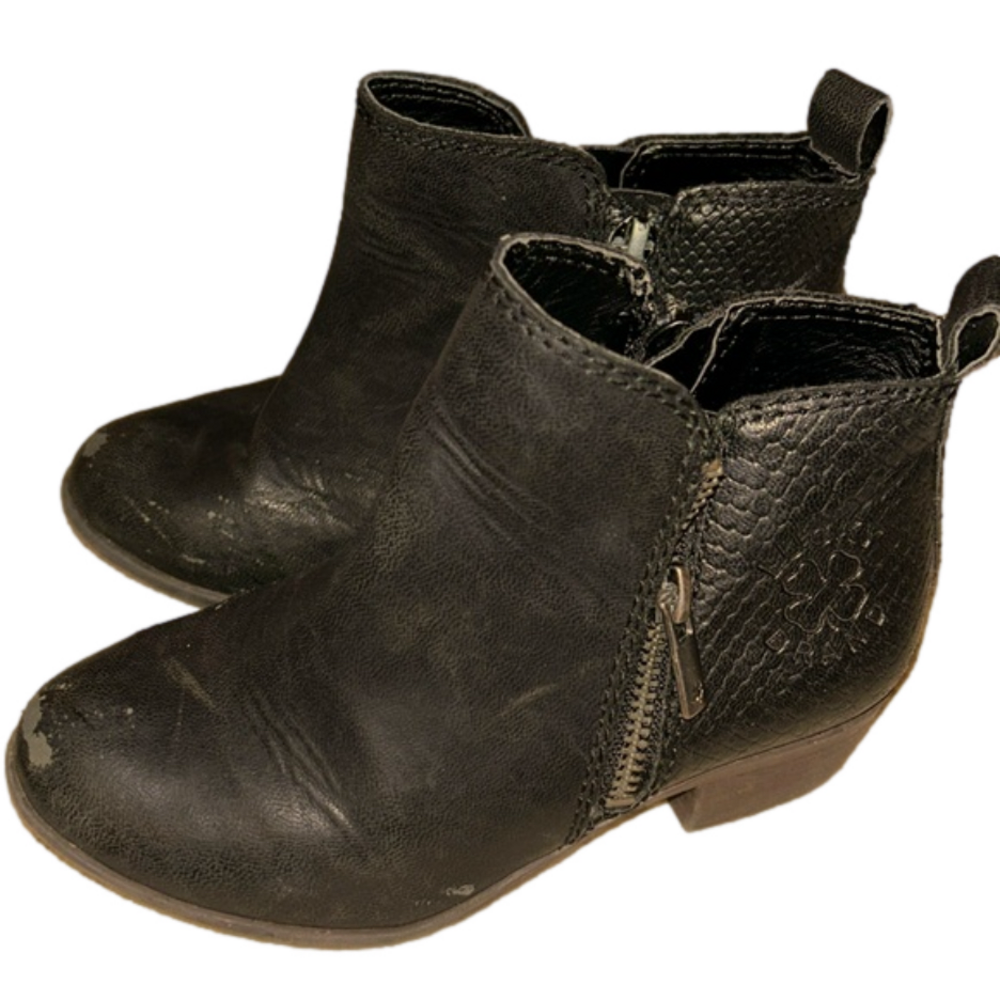 black boots Lucky brand